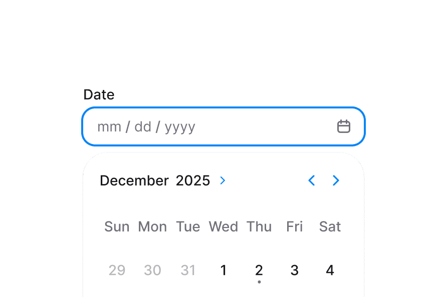 DatePicker